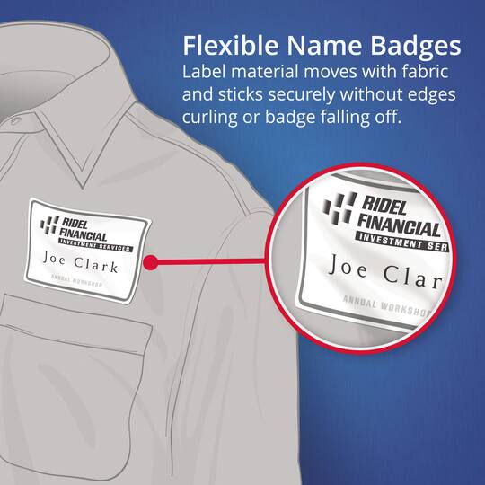 Avery no iron clothing labels canada